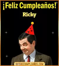 GIF Feliz Cumpleaños Meme Ricky